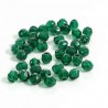 Firepolished 4mm Dark Emerald, 40 st