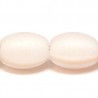 Beige matt yta oval 8x6mm