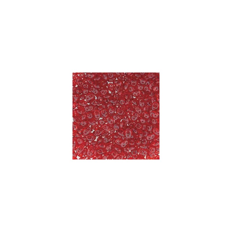 Superduo Ruby 2,5x5mm