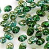 Superduo Emerald Celsian 2,5x5mm