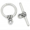 Togglelås 15x11mm antikfärg