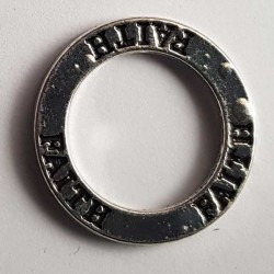 Budskapsring 23mm Välj text