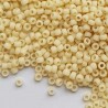 TOHO round 11/0 Opaque-Frosted Lt Beige 10g