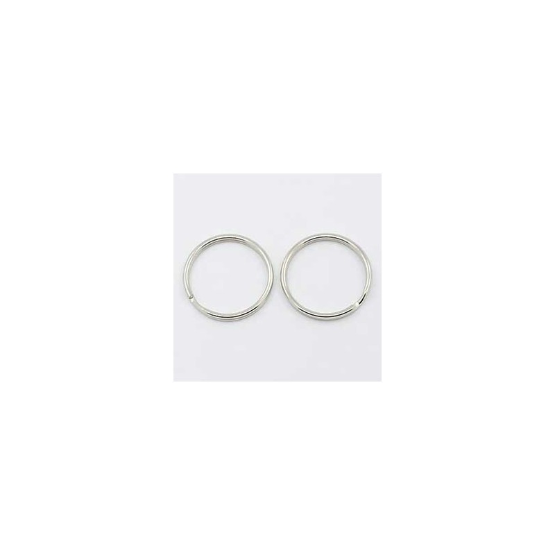 Splitring, Nyckelring 22mm diam 2pack