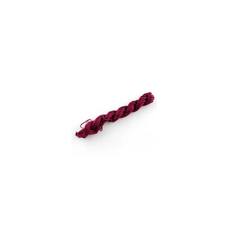 Nyloncord Cerise 1mm