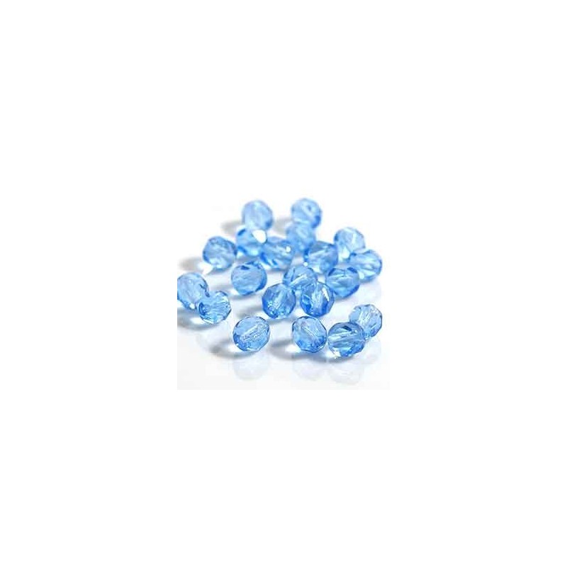 Firepolished 6mm Lt Sapphire 30