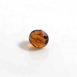 Firepolished 6mm Lt Smoked Topaz 30