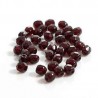 Firepolished 4mm Garnet 10