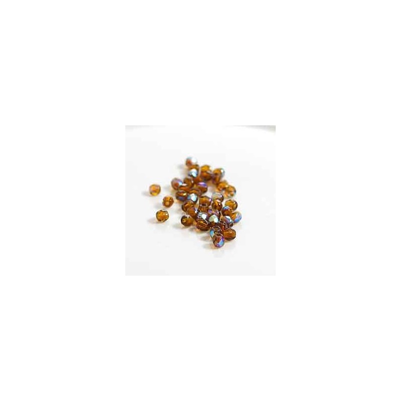 Firepolished 3mm Topaz AB