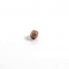 Firepolished 3mm Crystal Brown Senegal