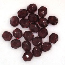 FirePolished 6mm, Garnet20,...