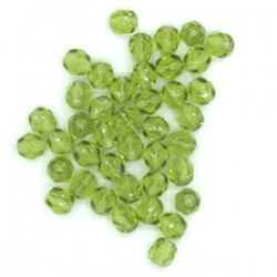 FirePolished 4mm, Olivine,...