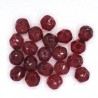 Firepolished 6mm, Garnet , 20st