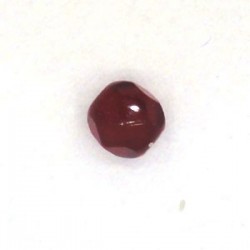 Firepolished 6mm, Garnet , 20st