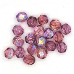 Firepolished 5mm, Amethyst,...